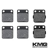KMG 2004-2011 Yamaha YFM 350 Raptor Front + Rear Non-Metallic Organic NAO Brake Pads Set