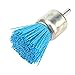 3Pcs 30mm Nylon Filament Abrasive Wire Brush End Brush Kit for Drill Rotary Tool 6mm Shank, Include Fine Medium Coarse Grit