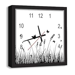 Canvas Wall Art Abstract Cute Clock...