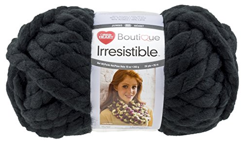 RED HEART Irresistible Yarn, Black