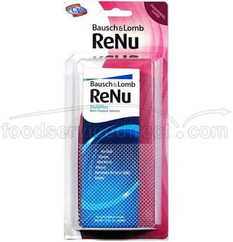 Convenience Valet Renu Multiplus Contact Lens Solution, 2 Ounce - 2 per Pack - 16 Packs per case.