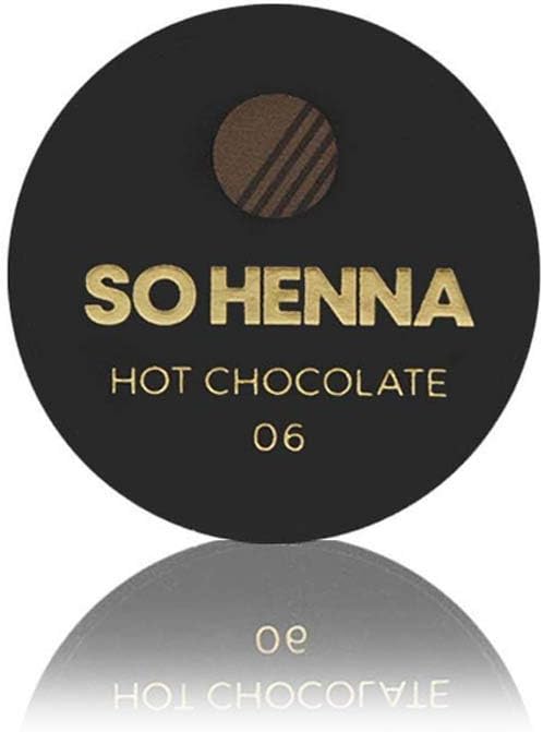 SO HENNA professional brow henna ALL COLOURS and shades dye- PREMIUM quality from UK (Hot Chocolate)