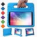 Samsung Galaxy Tab 4 8.0 Case - BMOUO EVA Light Weight ShockProof Kids Case Super Protection Cover Handle Stand Case for Kids Children for Samsung Galaxy Tab4 8-inch Tablet - Blue Color