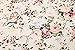 Coofandy Mens Floral Button Down Long Sleeve Dress Shirt Casual Tops,Beige,Medium