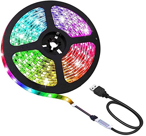 Multi-colour RGB 50cm 19.7in LED Strip Light LED TV Background Lighting Kit With USB Cable Gerneric RU51