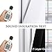 100% Blackout Curtains for Living Room Extra Wide Blackout Curtains for Patio Doors Double Layer Lined Drapes for Double Window Thermal Insulated Curtains/Draperis - White, 100