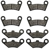 2008-2014 Polaris Ranger RZR 800 Kevlar Carbon Front & Rear Brake Pads