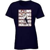 Navy New England Mack Hollins Text Pic Womens T-Shirt