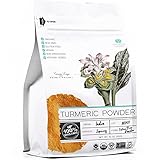 Organic Turmeric Root Powder by Superfood Harvest - 1 Pound - 100% USDA Organic, Certified Non GMO, Grade AAA Highest Quality, Fine Ground