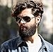 Bprow Mens Womens Polarized Aviator Sunglasses Half Frame UV400 Sun Glasses