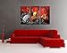 Noah Art-Modern Music Wall Art, 100% Hand Painted Musical Instruments Contemporary Abstract Oil Paintings On Canvas, 3 Panel Framed Inspirational Wall Art for Kids Room Wall Decor, 12x16inch x 3 Pcs