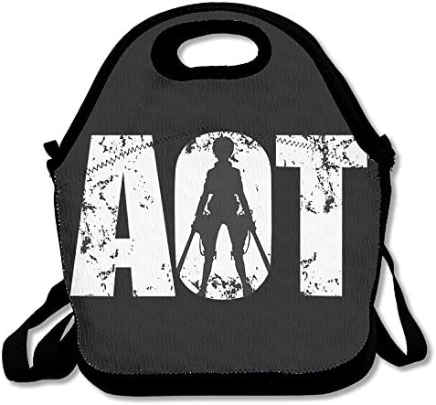 SuperWW Attack On Titan Lunch Bag Tote Handbag