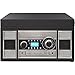 Crosley CR2413A-BK Memory Master II Turntable with Radio, CD Player/Recorder, Cassette and Aux-In, Blackthumb 2