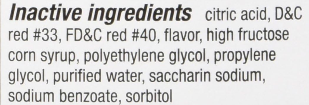 Mapap Adult Rapid Burst Cherry Extra Strength Acetaminophen Liquid 8 Ounces (Pack of 2): Health & Personal Care