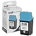 LD Remanufactured Replacements for Hewlett Packard C6614DN (HP 20) Set of 2 Black Inkjet Cartridges for use in HP Apollo, Deskjet, FAX Printers