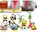 Spongebob 8 pcs Cup cake Toppers by Beautiful