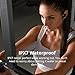 Bluetooth Headphones IPX7 Waterproof Sport Earbuds, Tronsmart Hi-Fi Stereo Wireless Earphones for Running Gym Work Out, w/Mic 5-10 Hrs Playtime CVC6.0 Passive Noise Cancelling Headsets for PC/Cell/TV