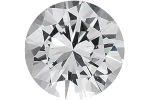 INSTAGEM Natural White Sapphire Round Shape AA Loose Gemstone Available in 3MM-6MM