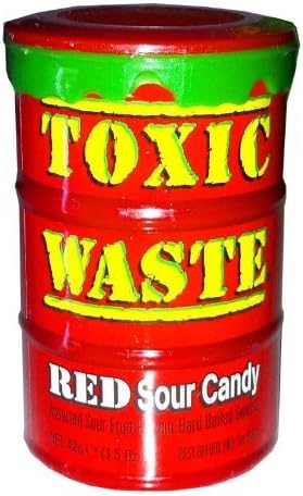 Red Berries Sour Toxic Waste Barrell x2