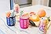 JarJackets Silicone Mason Jar Protector Sleeve - Fits Ball, Kerr 16oz (1 pint) WIDE-Mouth Jars | Package of 3 (Sangria)