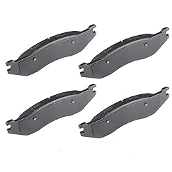 cciyu D966 Front Semi-Metallic Disc Brake Pads Kit