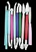yueton 10pcs Set Colorful Plastic Crafts Clay Modeling Tool Artist Studio Toy Tool for Shaping and Sculpting