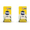 P.A.N. White Corn Meal – Pre-cooked Gluten Free and Kosher Flour for Arepas (2.2 lb/Pack of 2)
