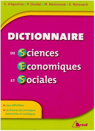 Download Dictionnaire de sciences économiques et sociales PDF