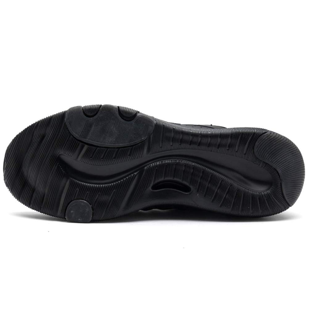 AZOOKEN Herren Damen Laufschuhe Atmungsaktiv Sportschuhe Sneaker Running Walkingschuhe Shoes (6918-black43)