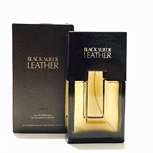 Avon Black Suede LEATHER Eau de Toilette Spray for men 3.4 Fl Oz minor box imperfections sold by The
