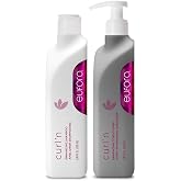 Eufora Curl'N Enhancing Shampoo &amp; Conditioner, 8.45 Ounce with Beautify Comb