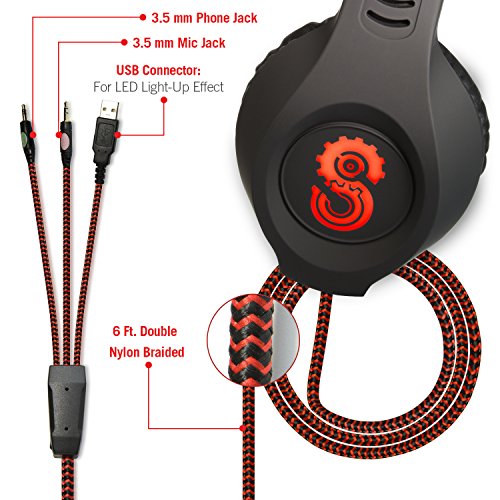 Etekcity-H5GX-Professional-Wired-Gaming-Headsets-Lightweight-Over-Ear-Stereo-Headphones-with-Micfor-PC-MACBlackRed