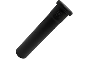 Westbrass A420-62 1-1/4" x 8" Slip Joint Extension Tube, Matte Black