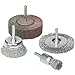 Weiler 36455 Die Grinder/Drill Accessory Kit, 4 Piece