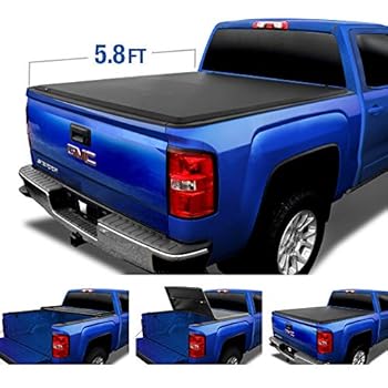 Truck Bed Accessories Auto Parts And Vehicles Tonno Pro Soft Trifold Tonneau Cover 14 18 Silverado Sierra 1500 5 8 Bed 42 109 Megeriancarpet Am