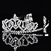 Crystal Rhinestone Wedding Party Flower Girl hairband Kids Tiara Crown Headband