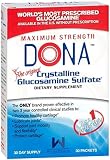 Dona Crystalline Glucosamine Sulfate Powder 30 Each (Pack of 2)
