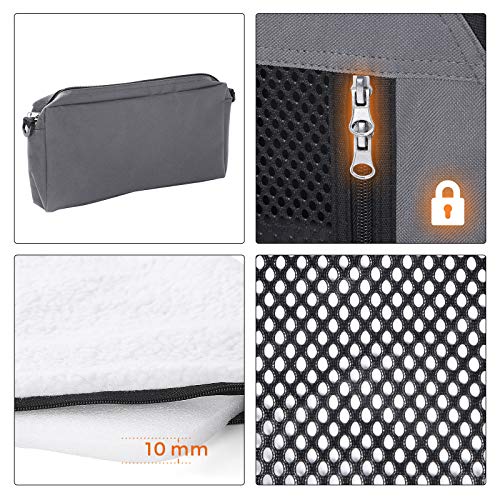 FEANDREA-Hundebox-Transportbox-Auto-Hundetransportbox-faltbar-Katzenbox-Oxford-Gewebe