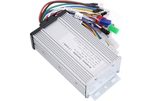 Tbest Brushless Motor Controller,12Tube Dual Mode Rectangula 48V 60V 64V 72V Brushless Speed Motor Controller for E‑Bike Electric Scooter 48V Controller