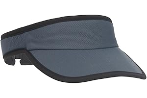 GLAKJGIY Unisex Sport Visor for Running Tennis Golf, Summer Sun Hat - Soft Stretchy Lightweight Adjustable