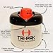 TRI-PAK | Portable Supplement Powder Dispenser | CARRY PROTEIN POWDER AND SUPPLEMENTS ON THE GO