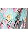Women's Chiffon Floral Kimono Cardigan Open Front Beach Cover Up Tops Blouses Wrap Shawls