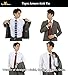 Tigre Amore Knit Tie For Men Casual Design Knitted Ties Darkred White/Dot