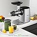 Masticating Juicer, Willsence Slow Juice Extractor, Nutrition Master Clod Press Juicer Machine with Reverse Function, Fruits and Vegetable Pulpfresh System with BPA Free Dishwasher Parts