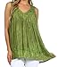 Sakkas Boho Love Sleeveless Blouse