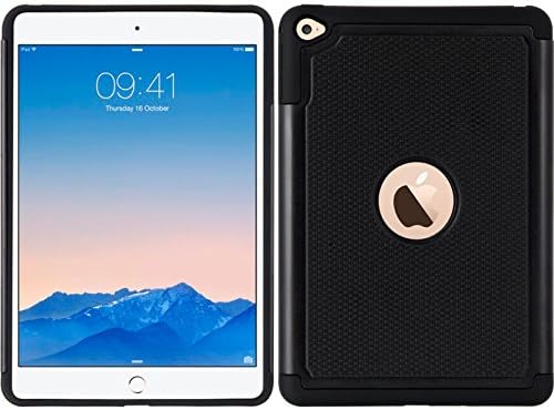TotalDefense Hybrid Case for iPad Mini 4 - Black