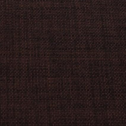 Chocolate Brown Soft Plain Linen Look Home Essential Designer