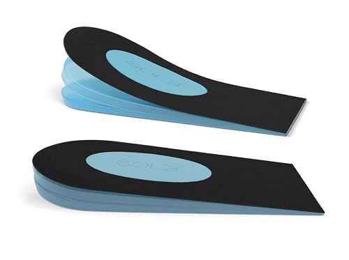 SOL3 Adjustable Orthopedic Heel Lift Inserts, Height Increase Insoles ...