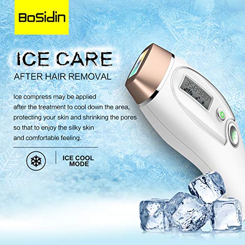 BoSidin Permanent IPL Hair Removal Device for Women Home Use