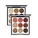 Eyeshadow Palette Makeup Matte Shimmer 9 Colors High Pigmented Cosmetic Eye Shadows (C)